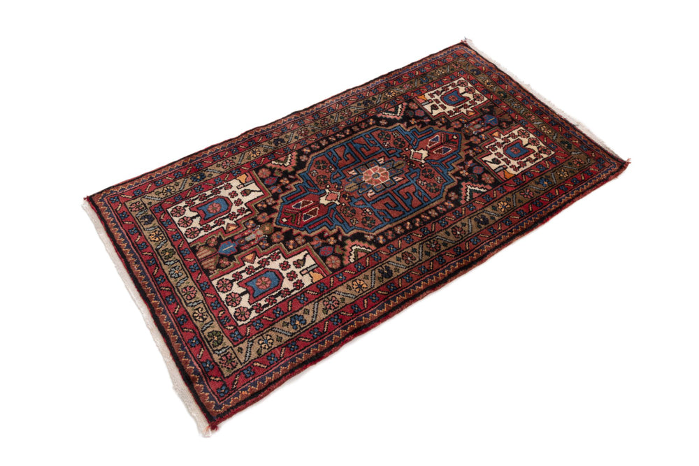 Hamadan Tapijt 135x75cm - Perzisch tapijt