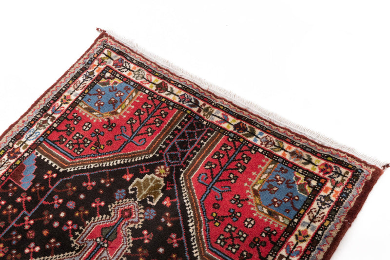 Perserteppich - Nomadic - 125 x 80 cm - rot