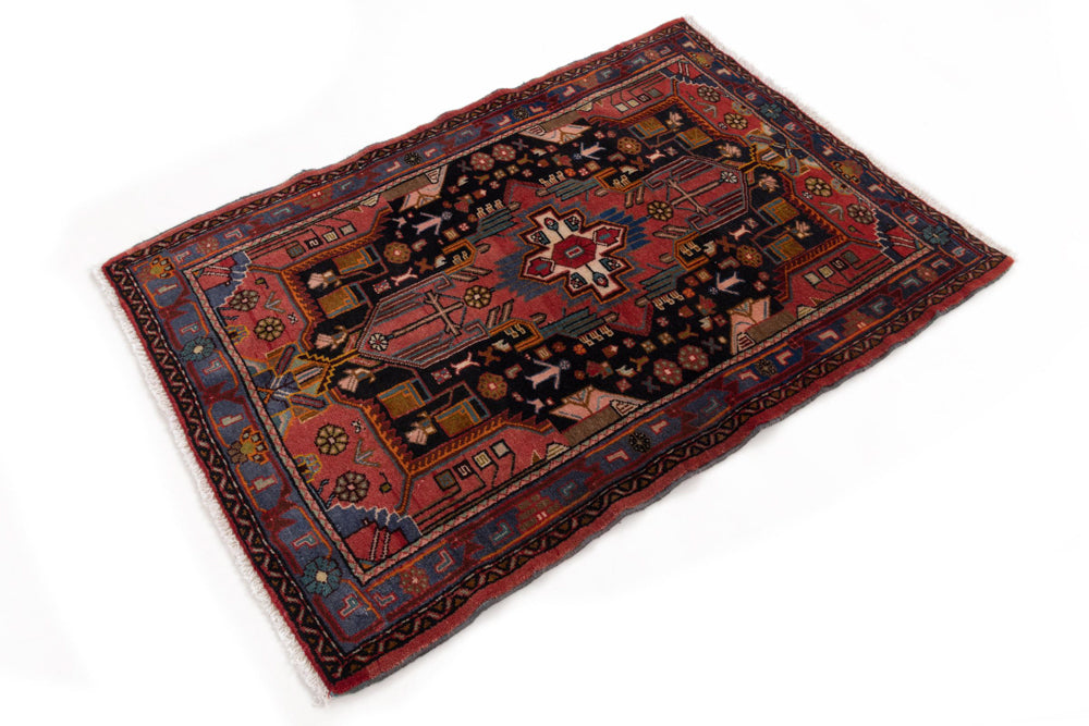 Nahavand Tapijt 125x85cm - Perzisch tapijt