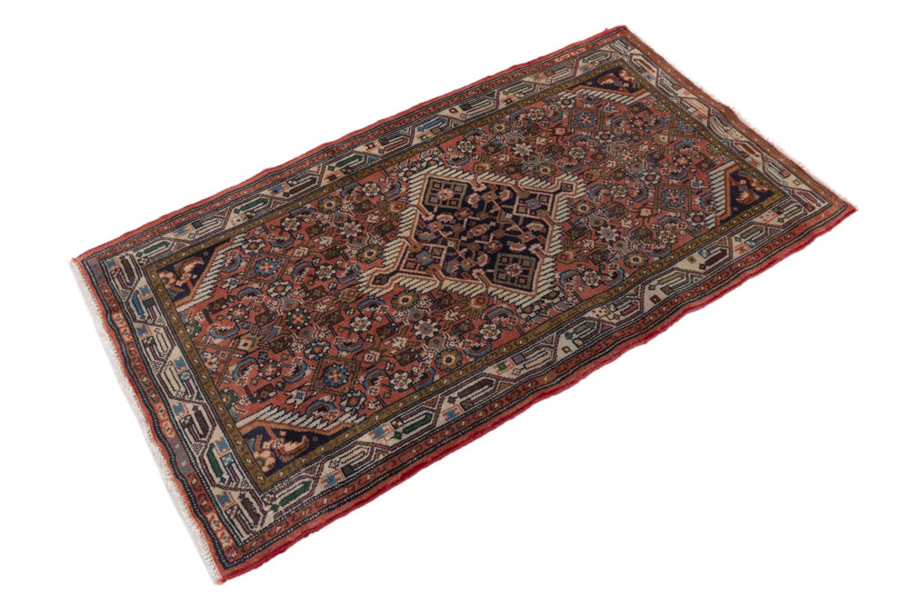 Hamadan Tapijt 140x78cm - Perzisch tapijt