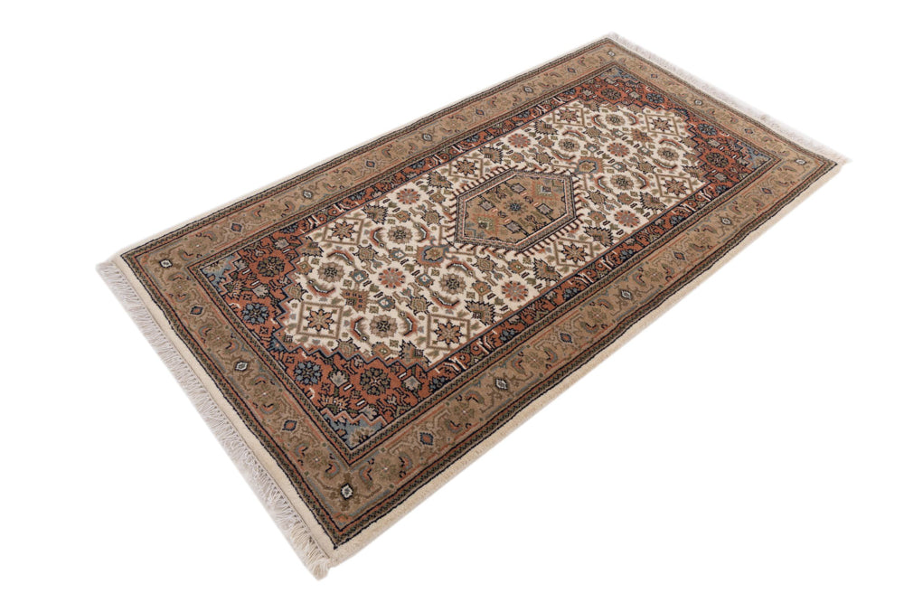 Indo Bidjar Tapijt 73x138cm - Oosters Tapijt