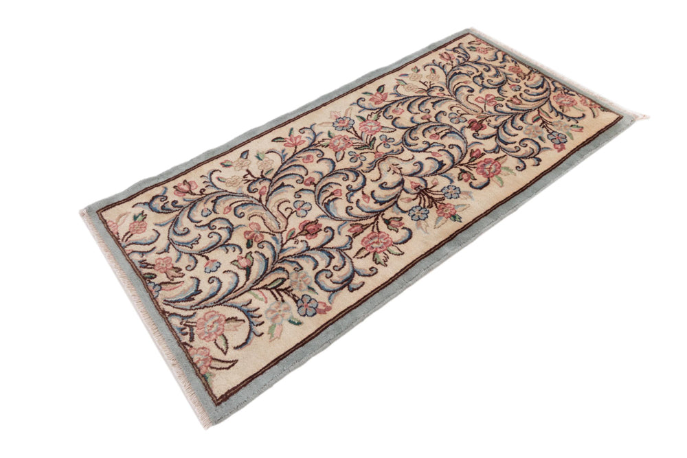 Perserteppich - Täbriz - Royal - 150 x 70 cm - creme