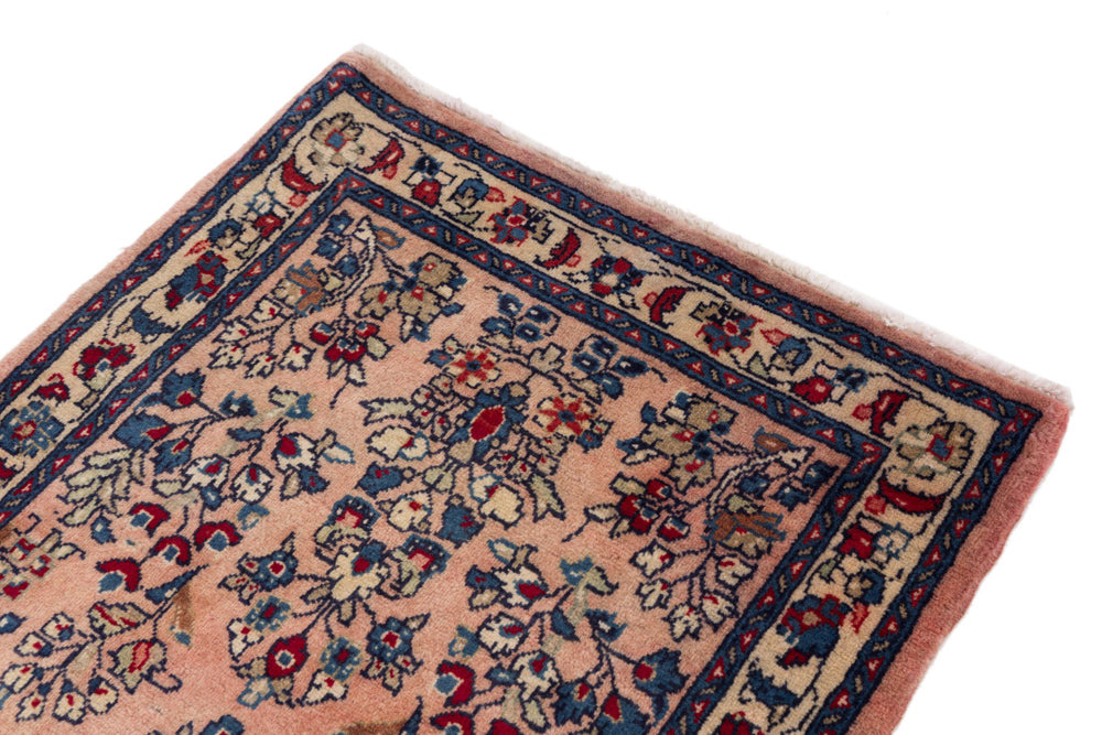 Perserteppich - Classic - 135 x 70 cm - hellrot