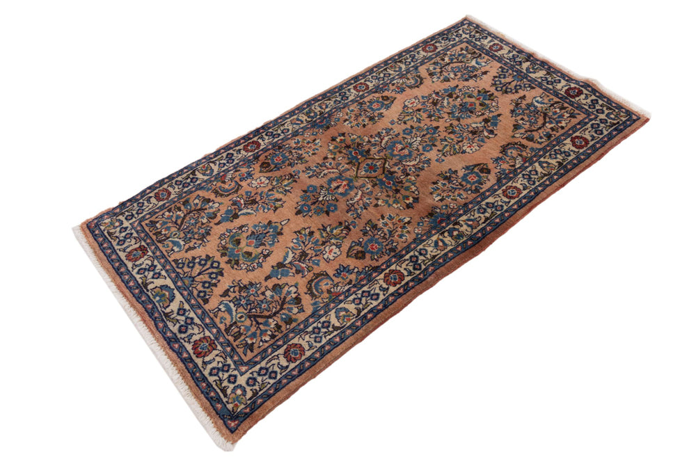 Sarouk Tapijt 65x135cm - Perzisch tapijt
