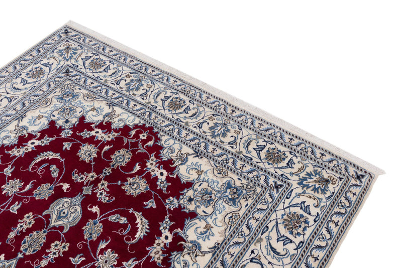 Perserteppich - Nain - 293 x 198 cm - rot