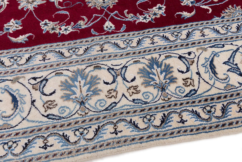 Perserteppich - Nain - 293 x 198 cm - rot