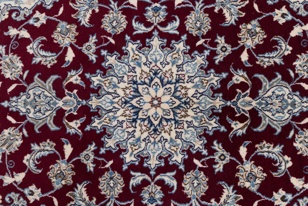 Perserteppich - Nain - 202 x 120 cm - rot