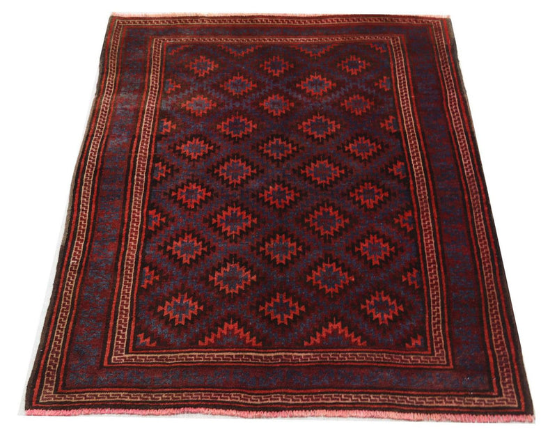 Baluch tapijt - 180 x 121 cm - donkerrood