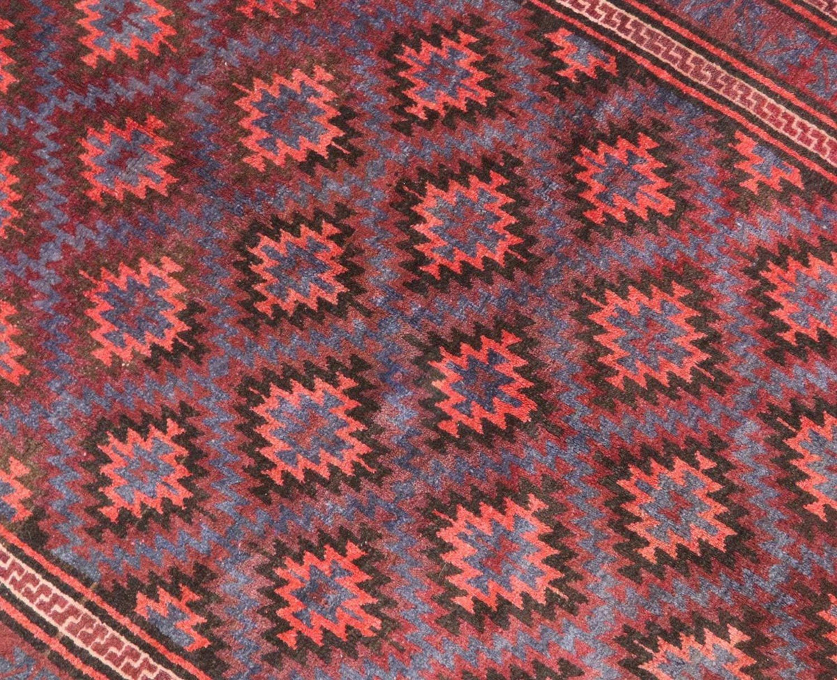 Baluch tapijt - 180 x 121 cm - donkerrood