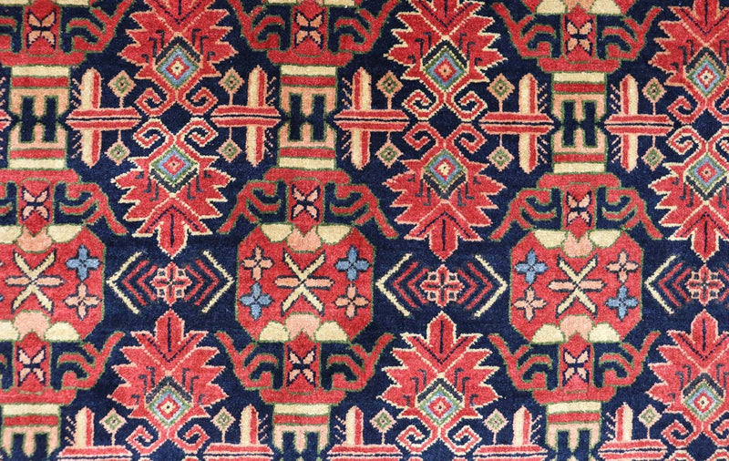 Afghaans tapijt - 182 x 121 cm - rood