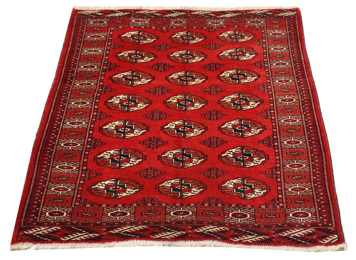 Afghaans tapijt - 152 x 118 cm - rood