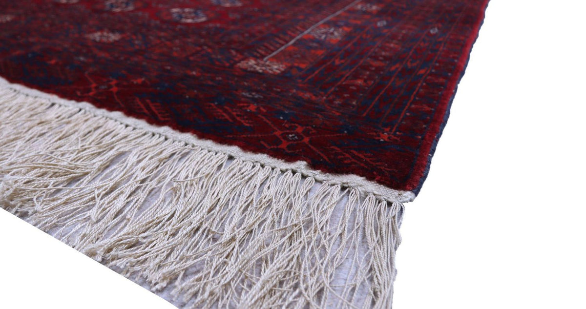 Afghaans tapijt - 169 x 113 cm - donkerrood