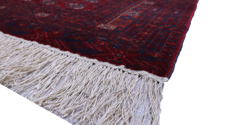 Afghaans tapijt - 169 x 113 cm - donkerrood