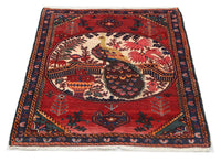 Afghaans tapijt - 145 x 117 cm - donkerrood