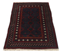 Baluch tapijt - 191 x 115 cm - donkerrood