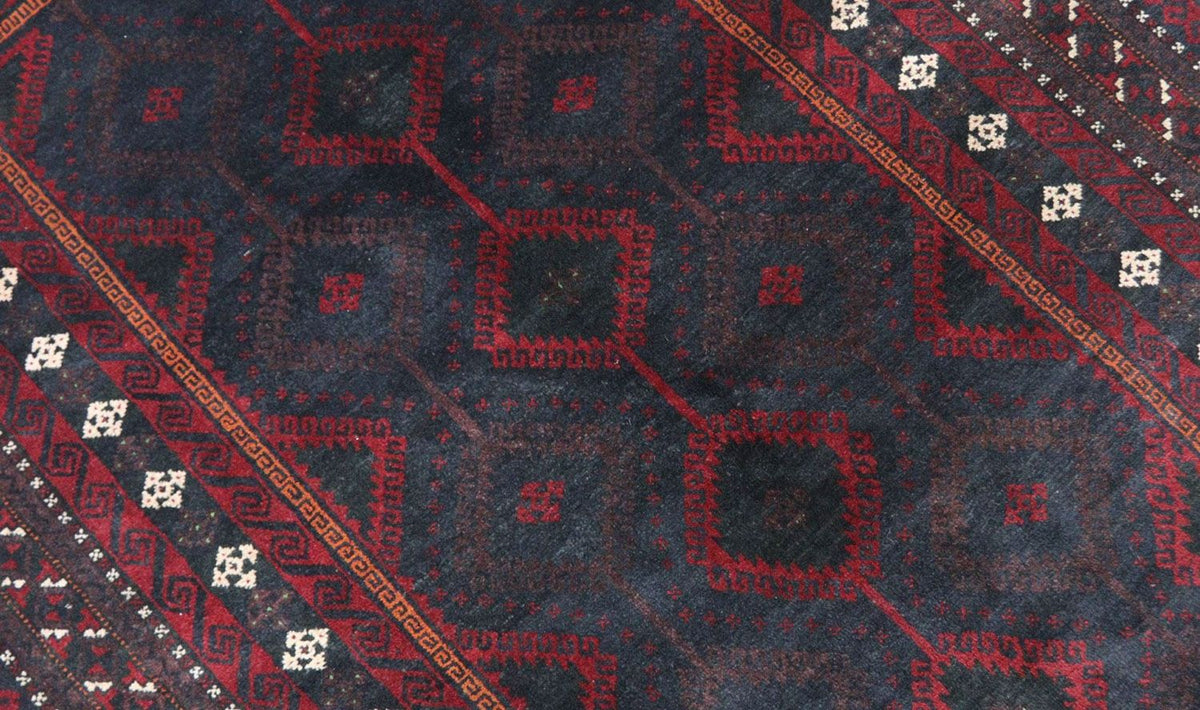 Baluch tapijt - 191 x 115 cm - donkerrood