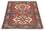 Afghaans tapijt - 170 x 138 cm - rood
