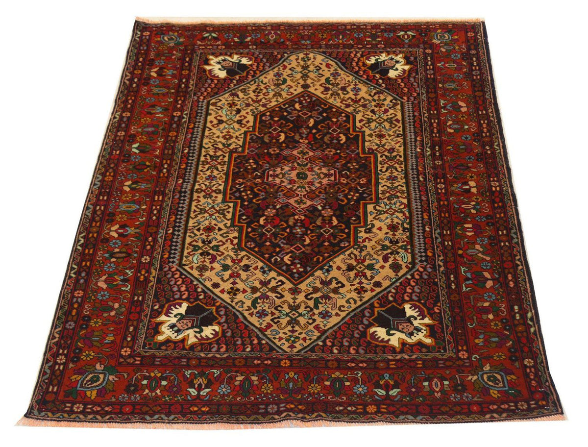 Afghaans tapijt - 187 x 125 cm - rood