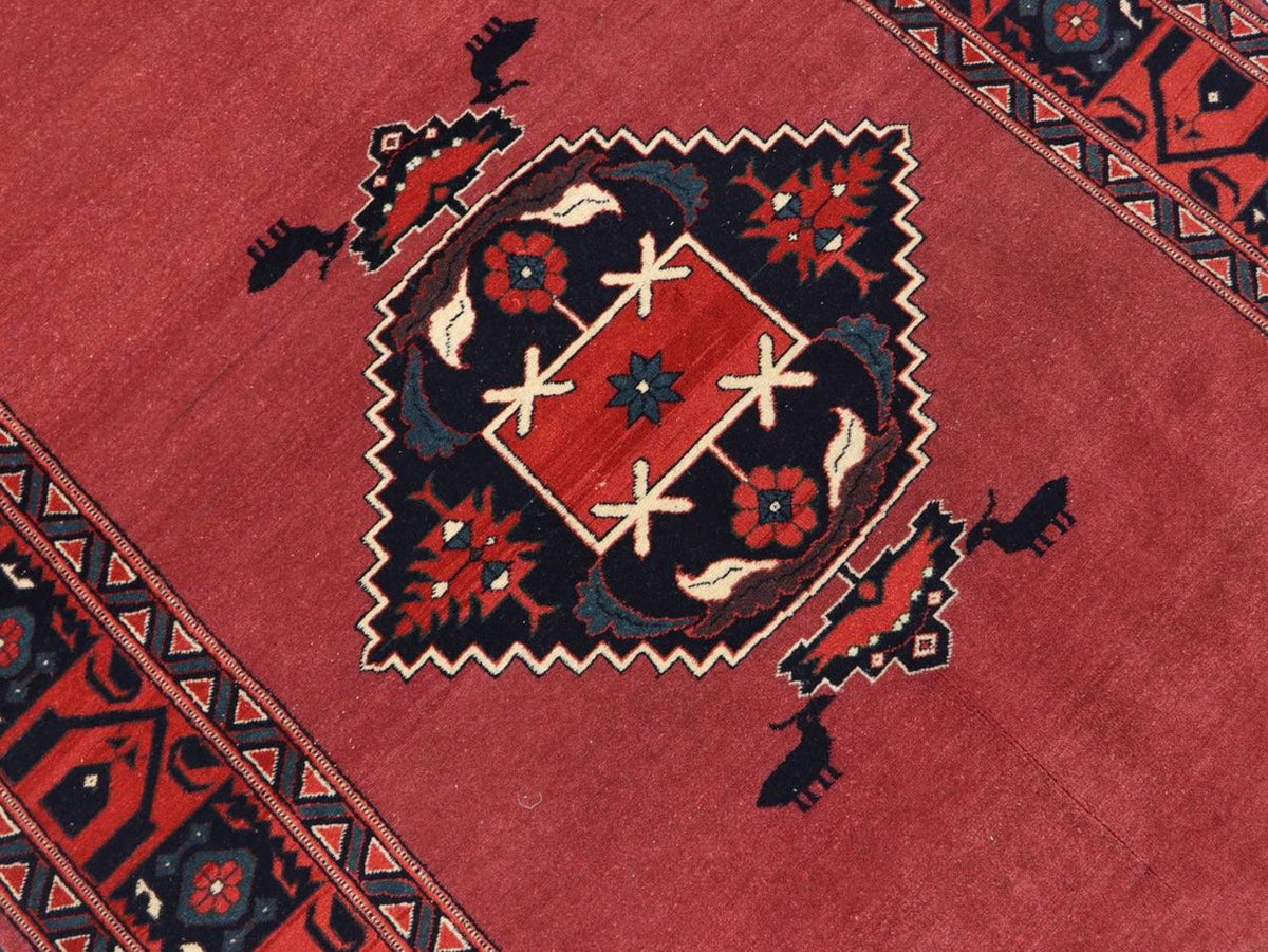 Afghaans tapijt - 190 x 129 cm - rood
