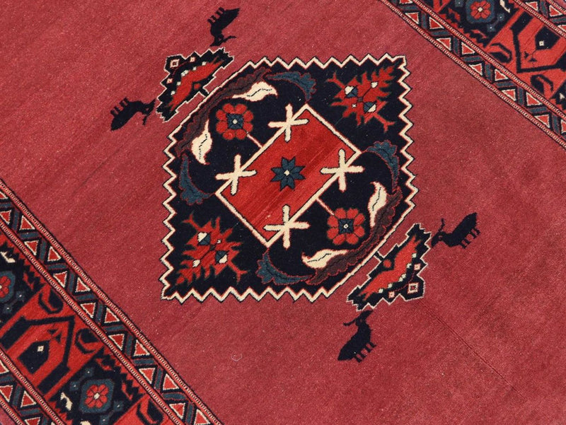 Afghaans tapijt - 190 x 129 cm - rood