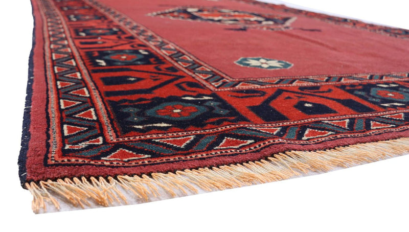 Afghaans tapijt - 190 x 129 cm - rood