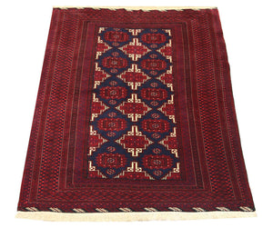 Baluch tapijt - 205 x 127 cm - donkerrood