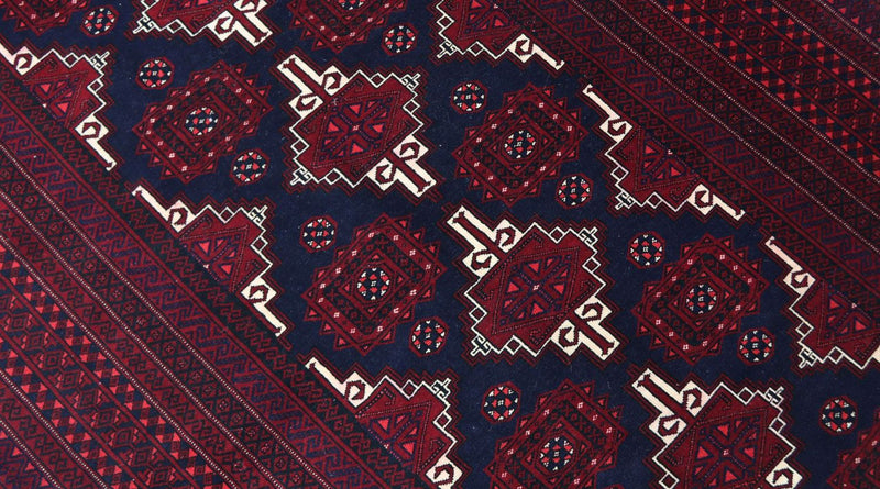 Baluch tapijt - 205 x 127 cm - donkerrood