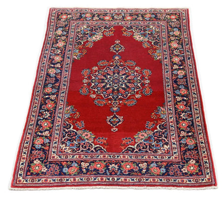Perzisch tapijt - Keshan - 154 x 101 cm - rood