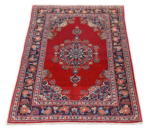 Perzisch tapijt - Keshan - 154 x 101 cm - rood