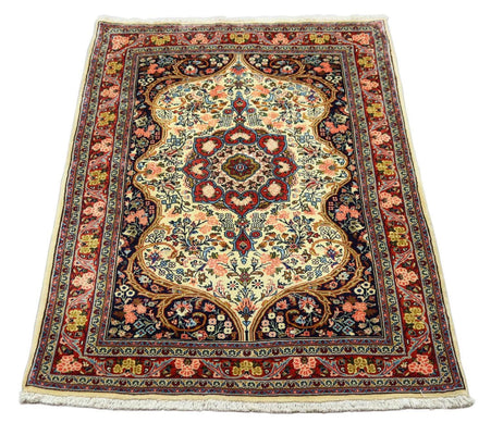 Perzisch tapijt - Bijar - 160 x 107 cm - beige