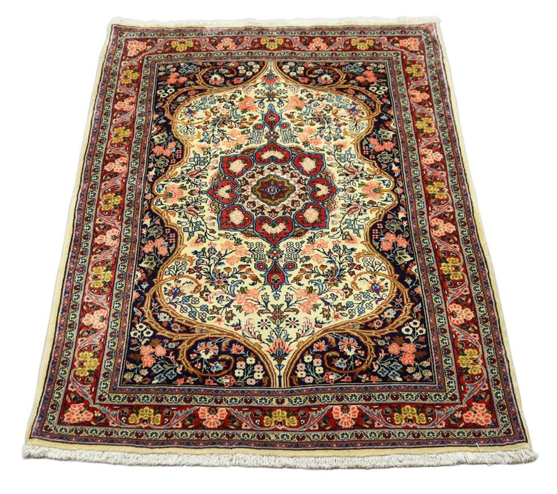 Perzisch tapijt - Bijar - 160 x 107 cm - beige