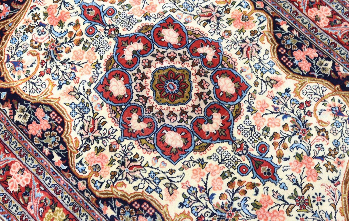 Perzisch tapijt - Bijar - 160 x 107 cm - beige