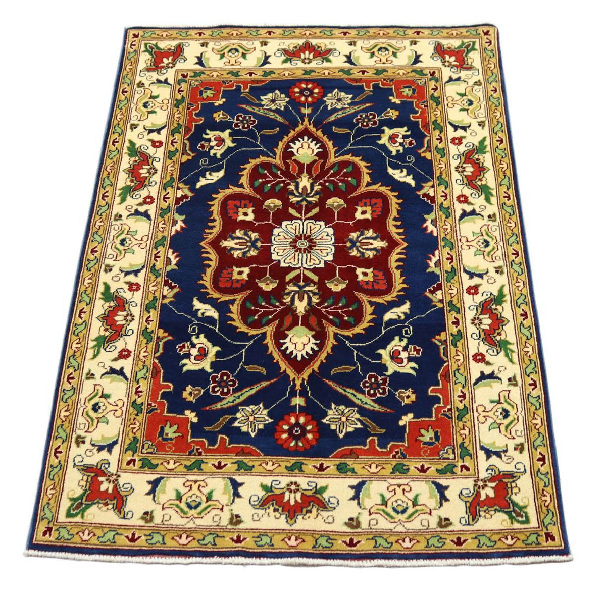 Ziegler tapijt - 152 x 102 cm - donkerblauw