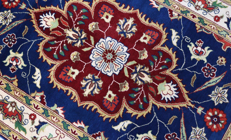 Ziegler tapijt - 152 x 102 cm - donkerblauw