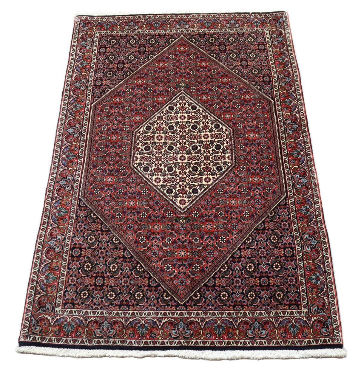 Perzisch tapijt - Bijar - 178 x 109 cm - donkerrood