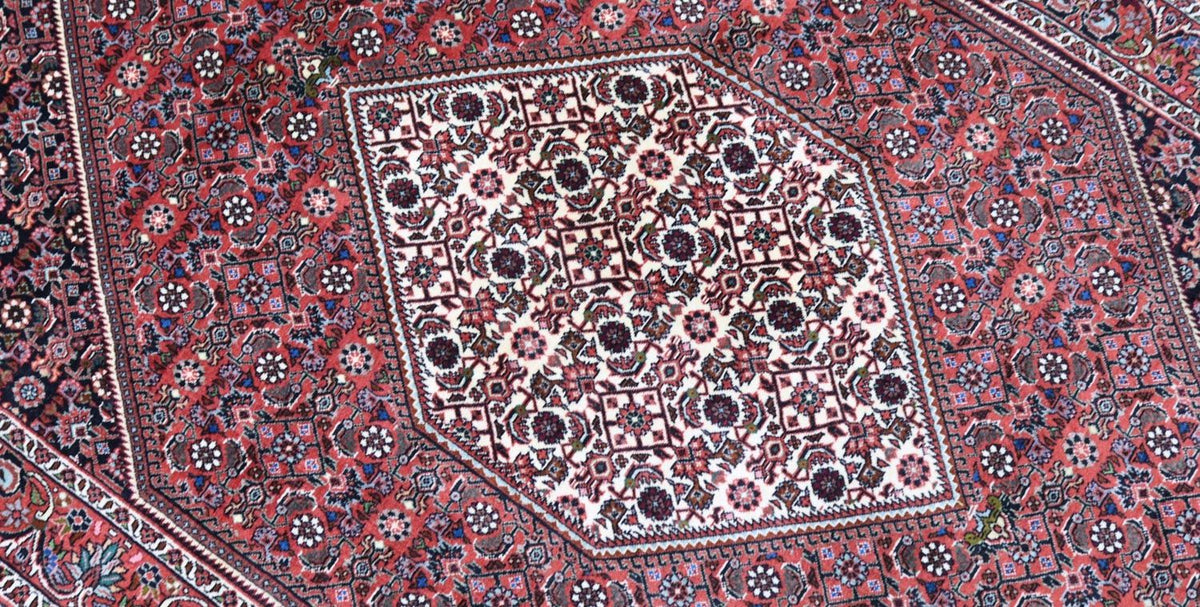Perzisch tapijt - Bijar - 178 x 109 cm - donkerrood