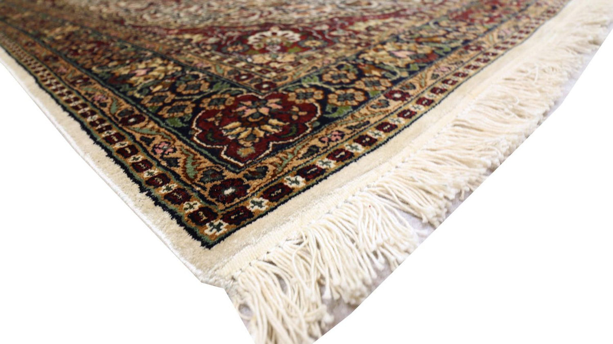 Zijden tapijt - Kashmir Silk - 170 x 109 cm - rood