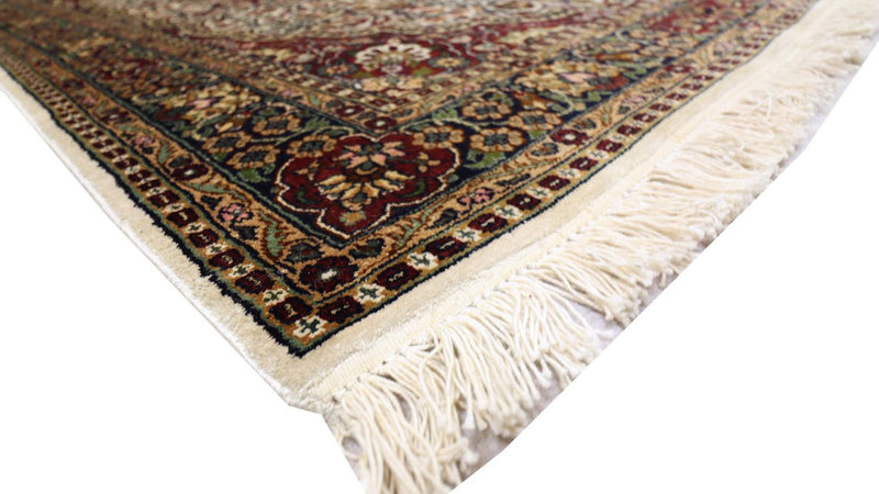 Zijden tapijt - Kashmir Silk - 170 x 109 cm - rood