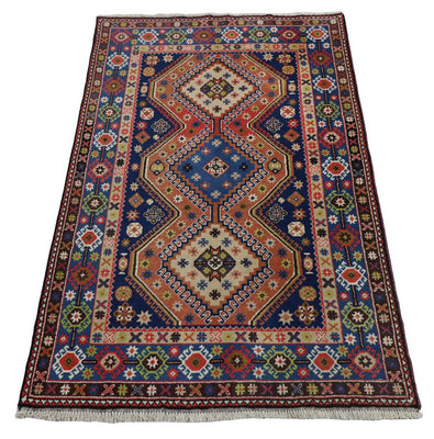 Perzisch Tapijt - Nomadisch - 162 x 108 cm - donkerblauw