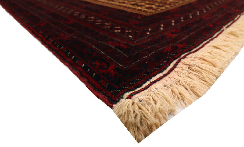 Afghaans tapijt - 150 x 95 cm - donkerrood
