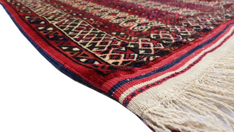 Baluch tapijt - 116 x 95 cm - donkerrood