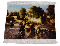 Perzisch tapijt - Tabriz - 72 x 50 cm - veelkleurig