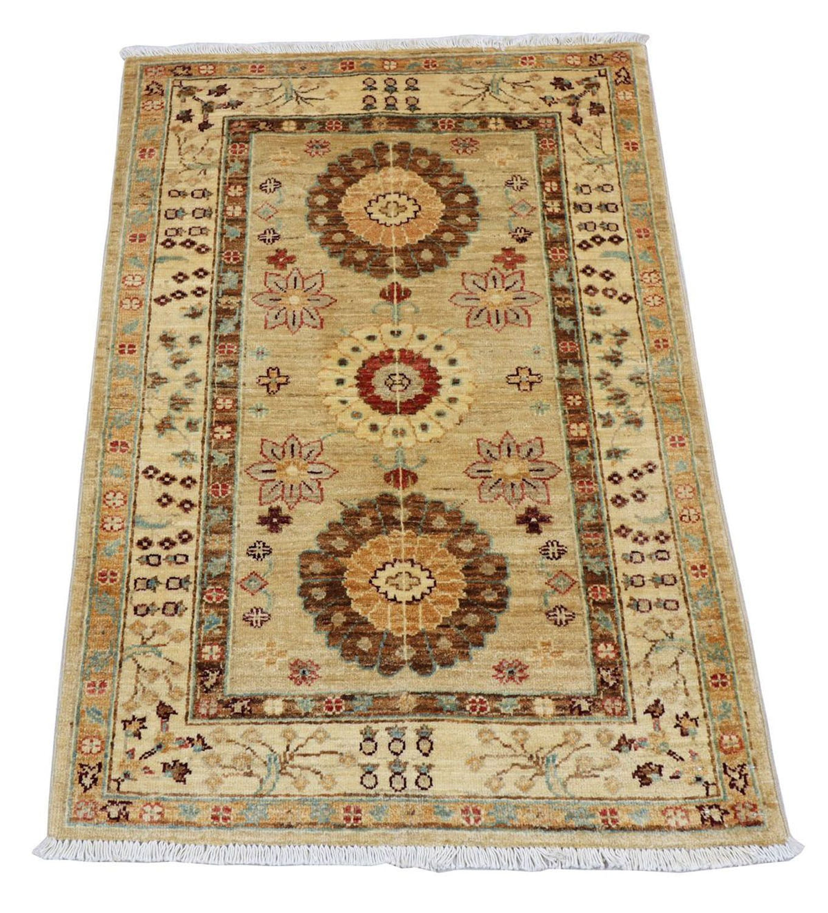 Ziegler tapijt - 117 x 82 cm - beige