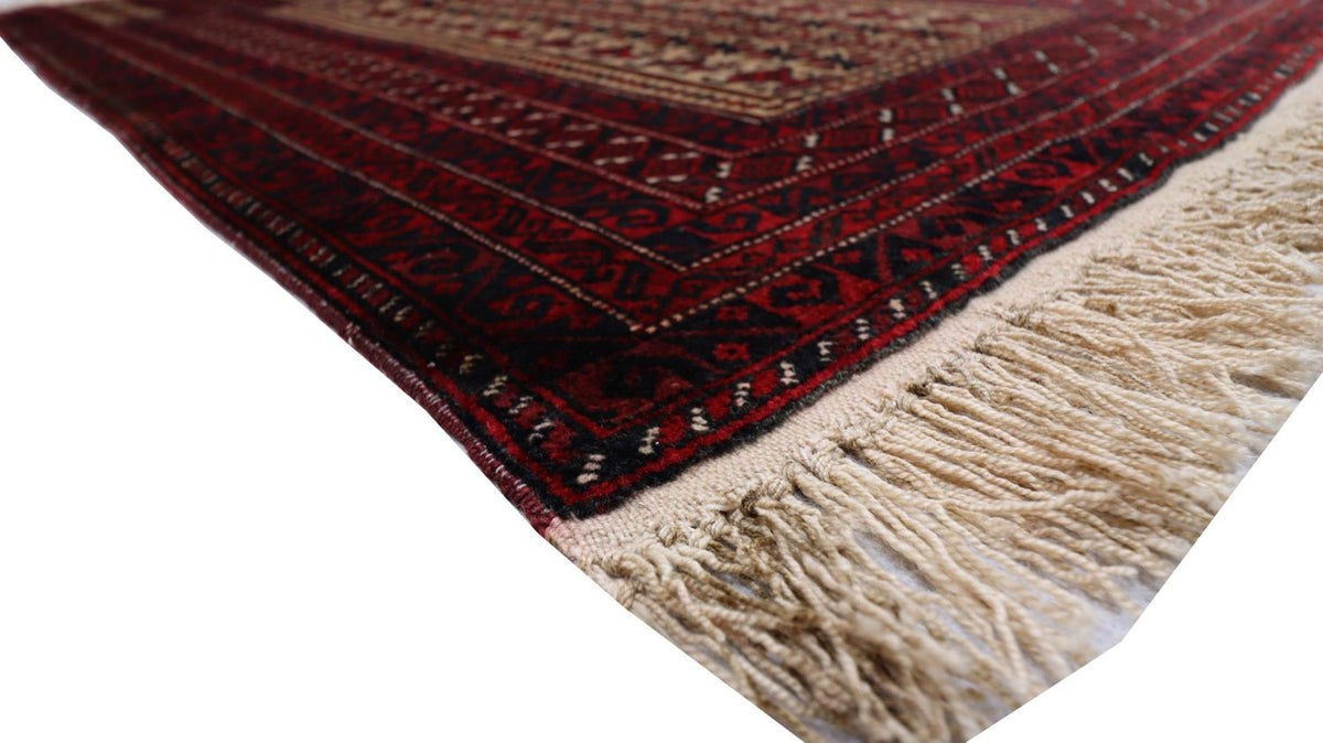 Baluch tapijt - 156 x 88 cm - donkerrood