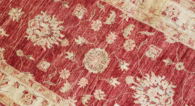 Ziegler tapijt - 150 x 85 cm - rood