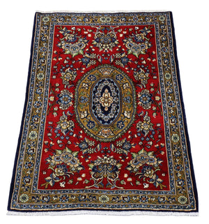 Perzisch tapijt - Ghom - 97 x 78 cm - rood