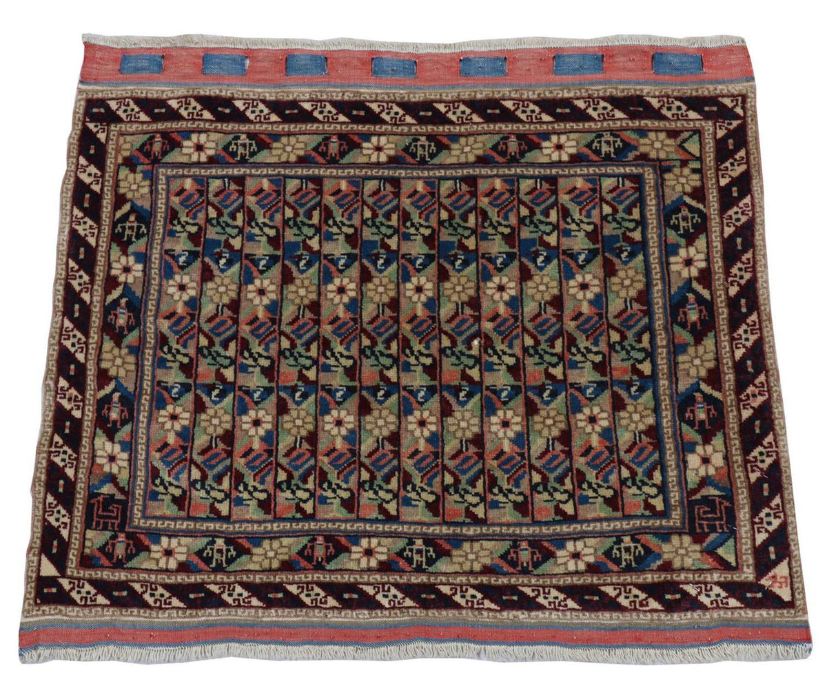 Afghaans tapijt - Bukhara - 75 x 56 cm - blauw