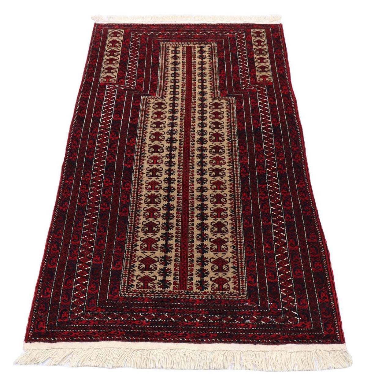 Baluch tapijt - 120 x 80 cm - donkerrood