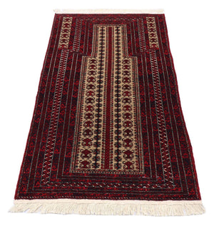 Baluch tapijt - 120 x 80 cm - donkerrood