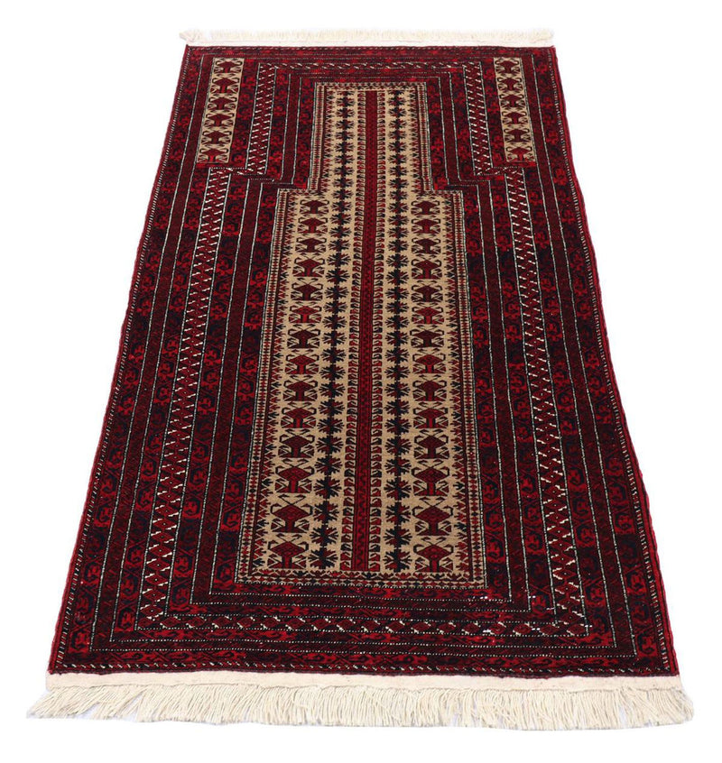 Baluch tapijt - 120 x 80 cm - donkerrood